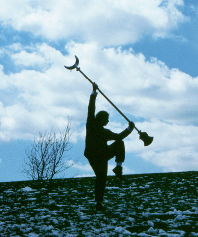 Buddha Zhen with Shaolin Monk Spade